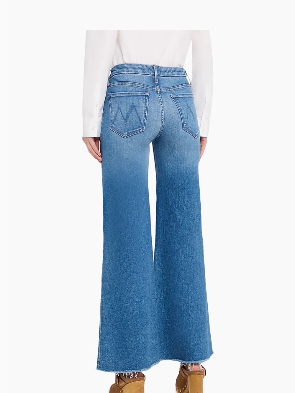 Mother Denim The Roller Let's Trip New Size 26 - Picture 3 of 10
